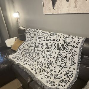 Keith NYC Street Style Home Blanket